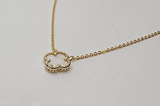 Small Four Leaf Clover Necklace