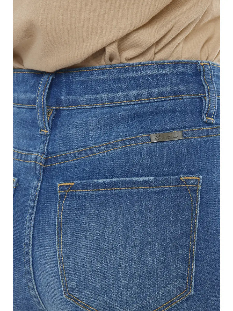 Gabby Medium Wash KanCan Shorts