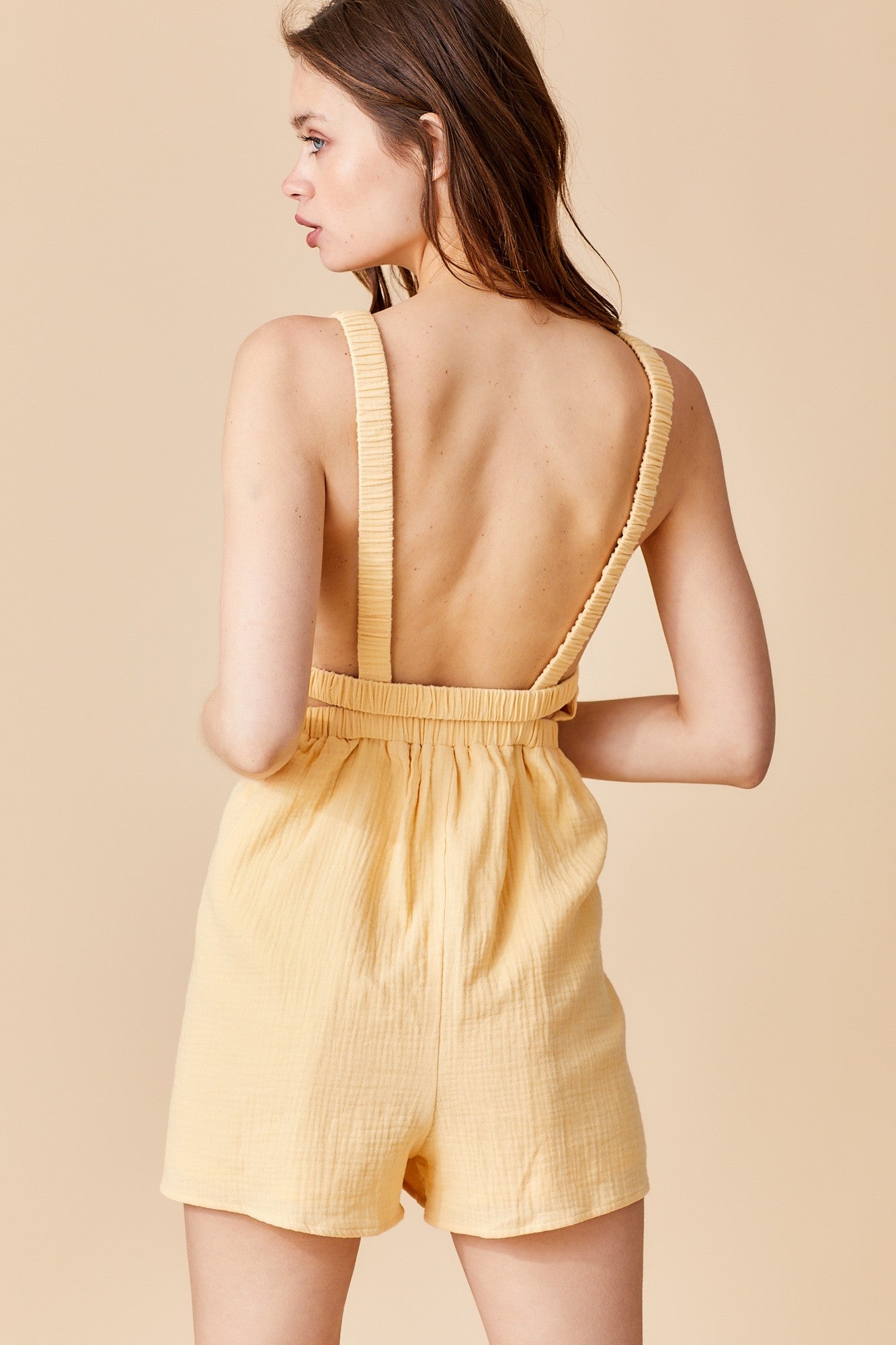 Sunny Yellow Romper