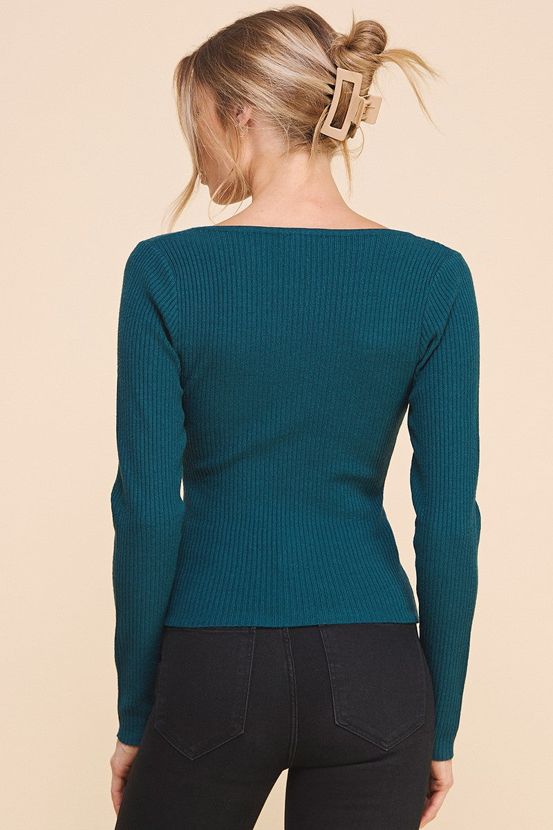Capulet Square Neck Top - Multiple Colors