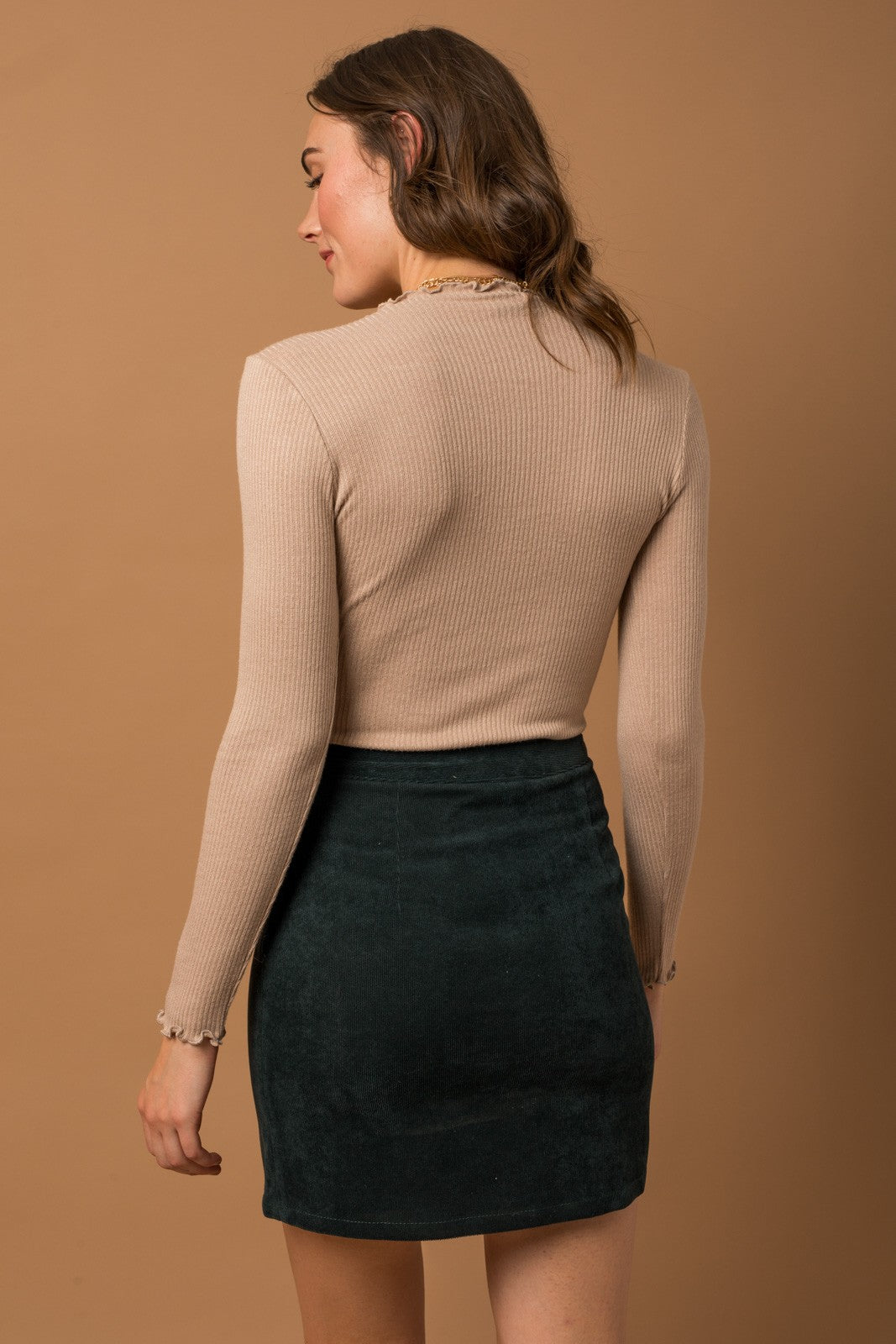 Ribbed Merrow Edge Bodysuit