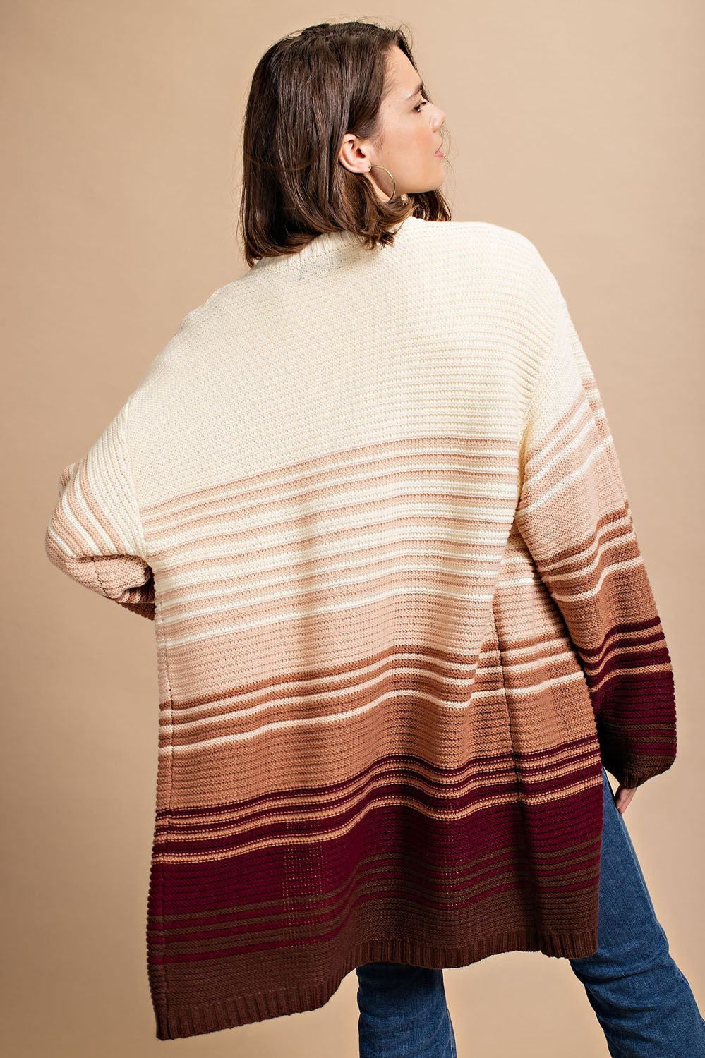 Mixed Color Cardigan
