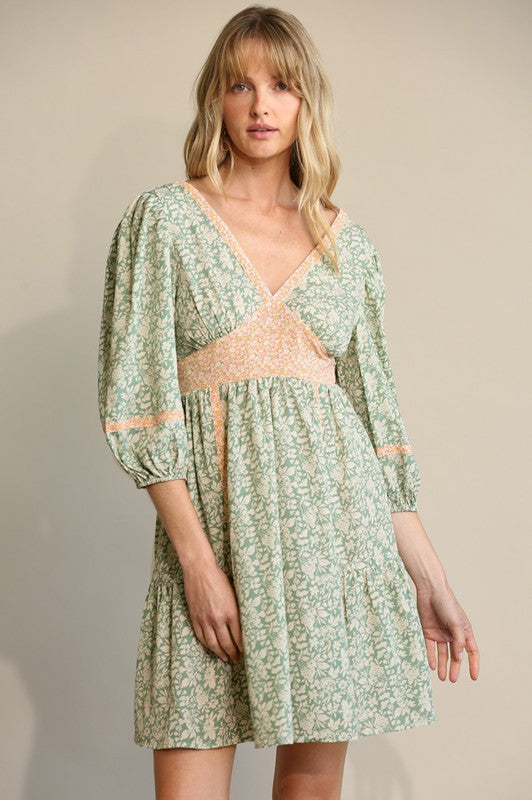 Stevie Sage Printed Dress