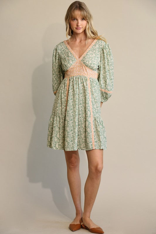 Stevie Sage Printed Dress