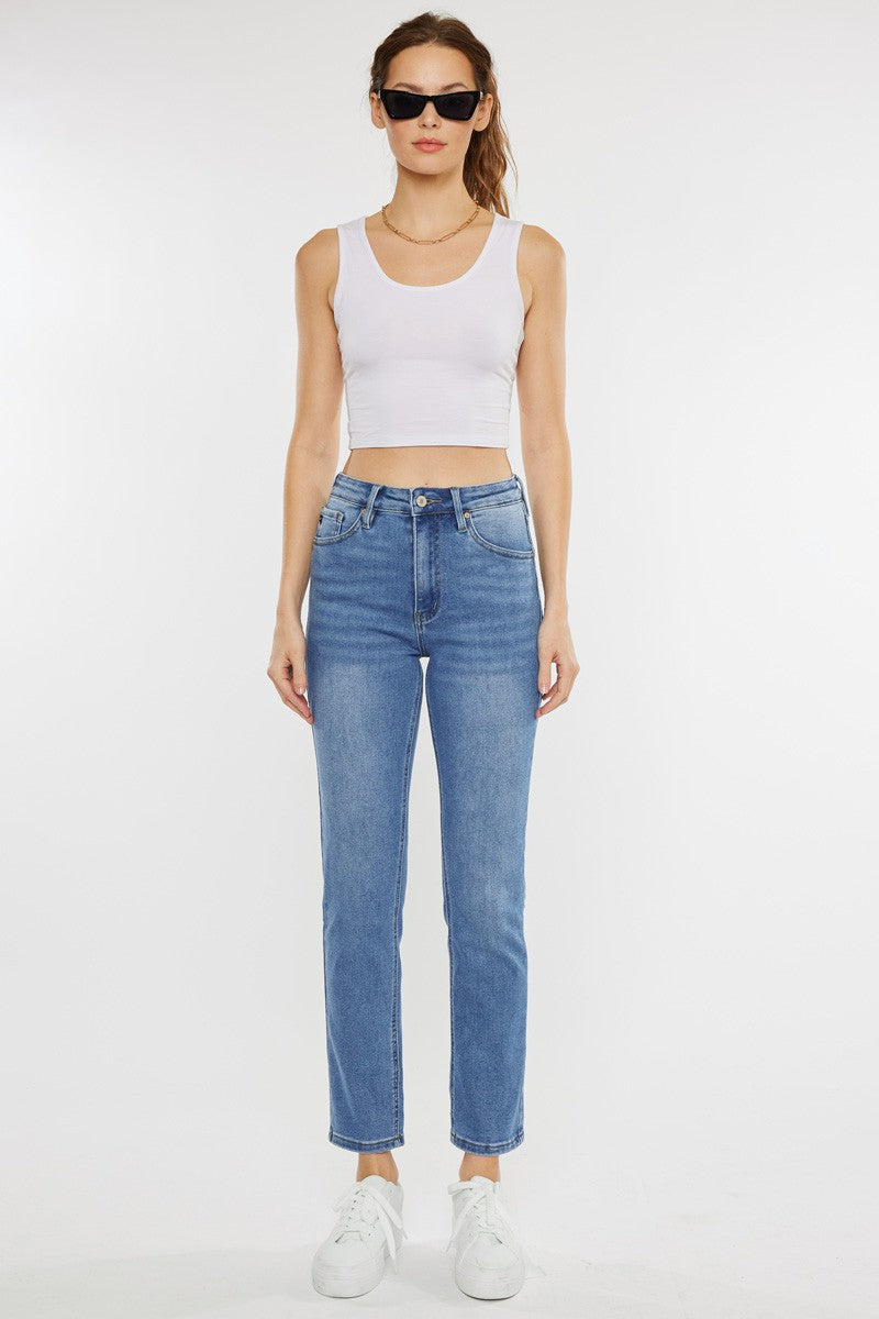 Leni High Rise Slim Straight KanCan Jeans