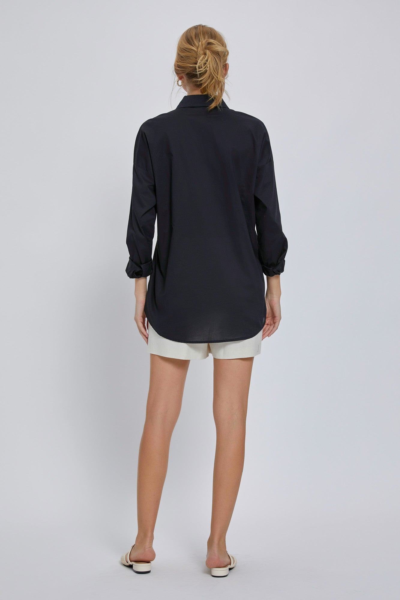 Bessett Button Down Collared Shirt - Multiple Colors