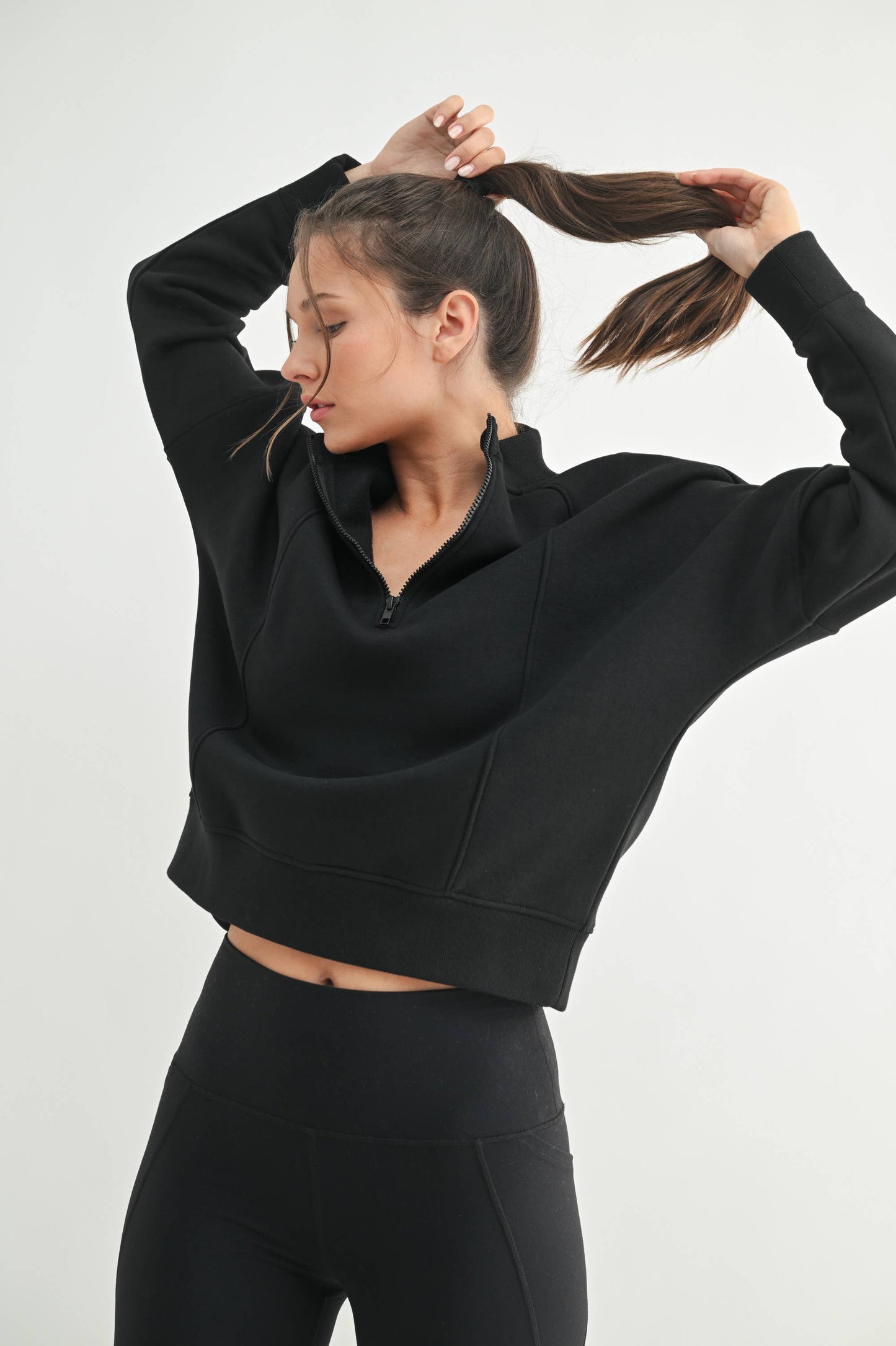 Quarter Zip Pullover Sweatshirt - New Color