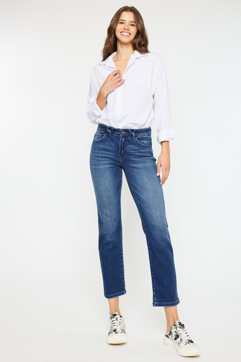 Felicity Mid Rise Slim Straight KanCan Jeans