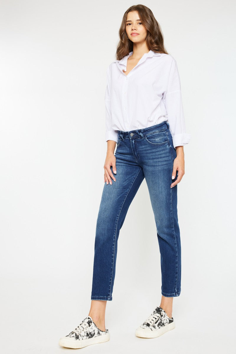 Felicity Mid Rise Slim Straight KanCan Jeans