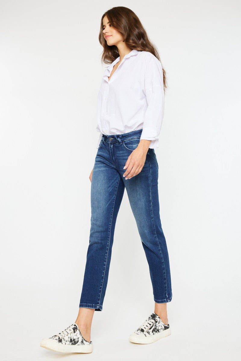 Felicity Mid Rise Slim Straight KanCan Jeans