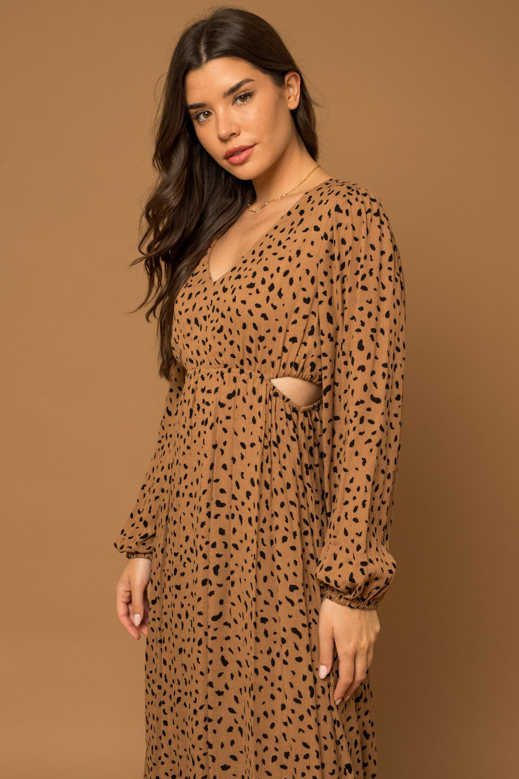 Saylor Side Cut Out Midi