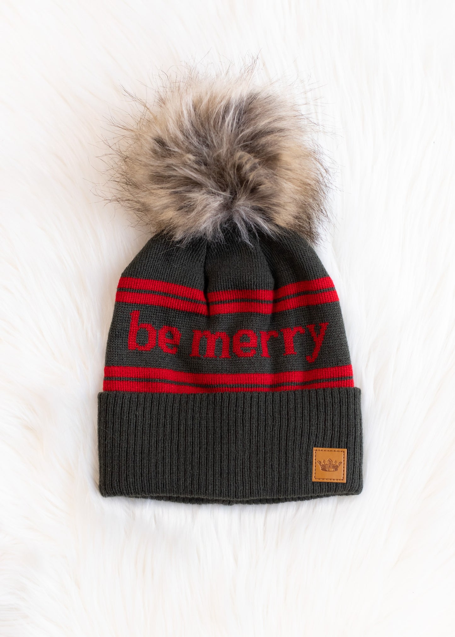 Be Merry Tree Pom Hat