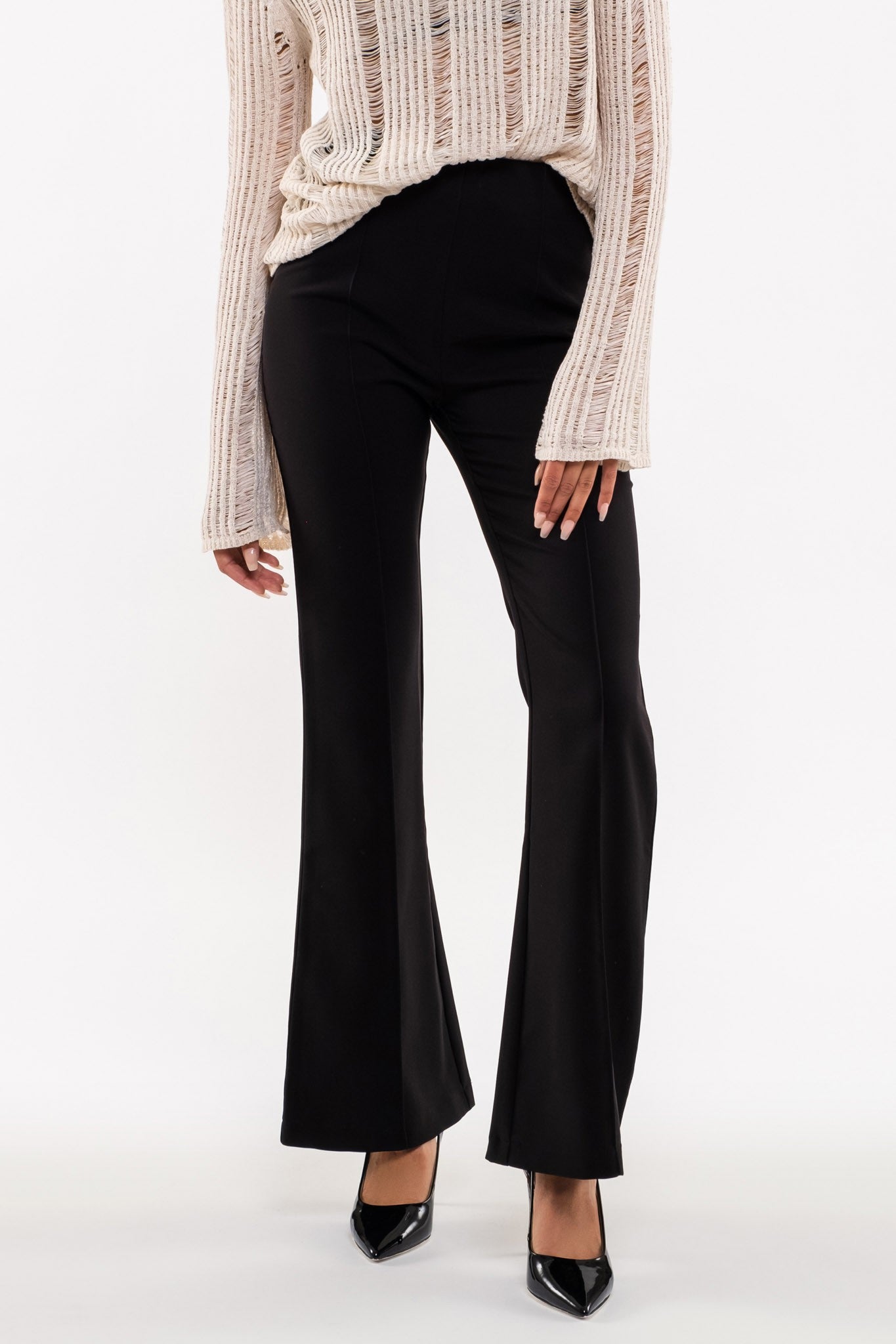 Bell Bottom Leggings - Multiple Colors