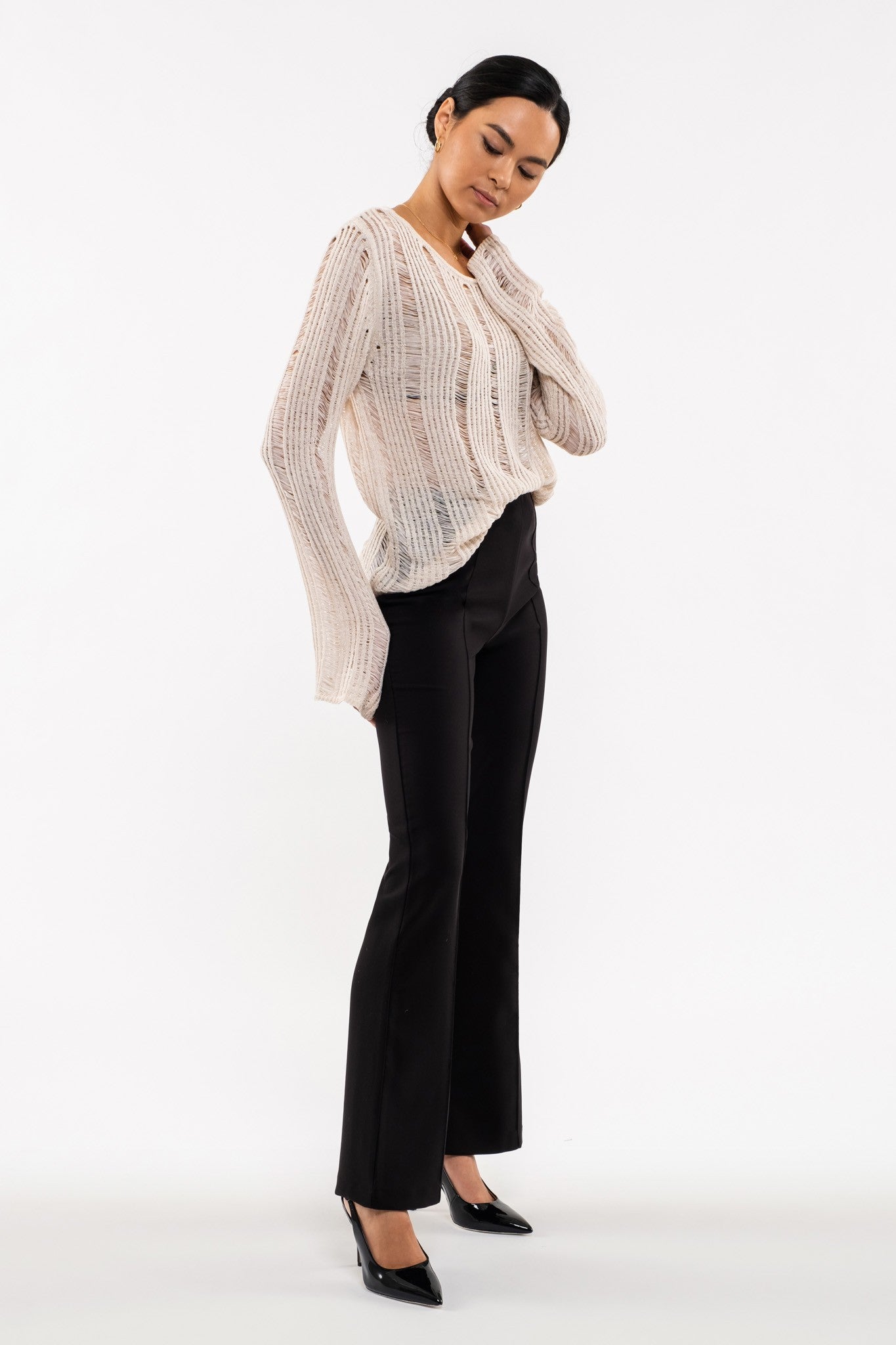 Bell Bottom Leggings - Multiple Colors