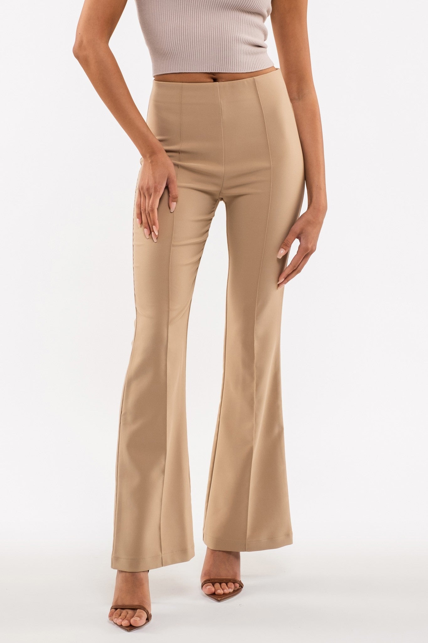 Bell Bottom Leggings - Multiple Colors