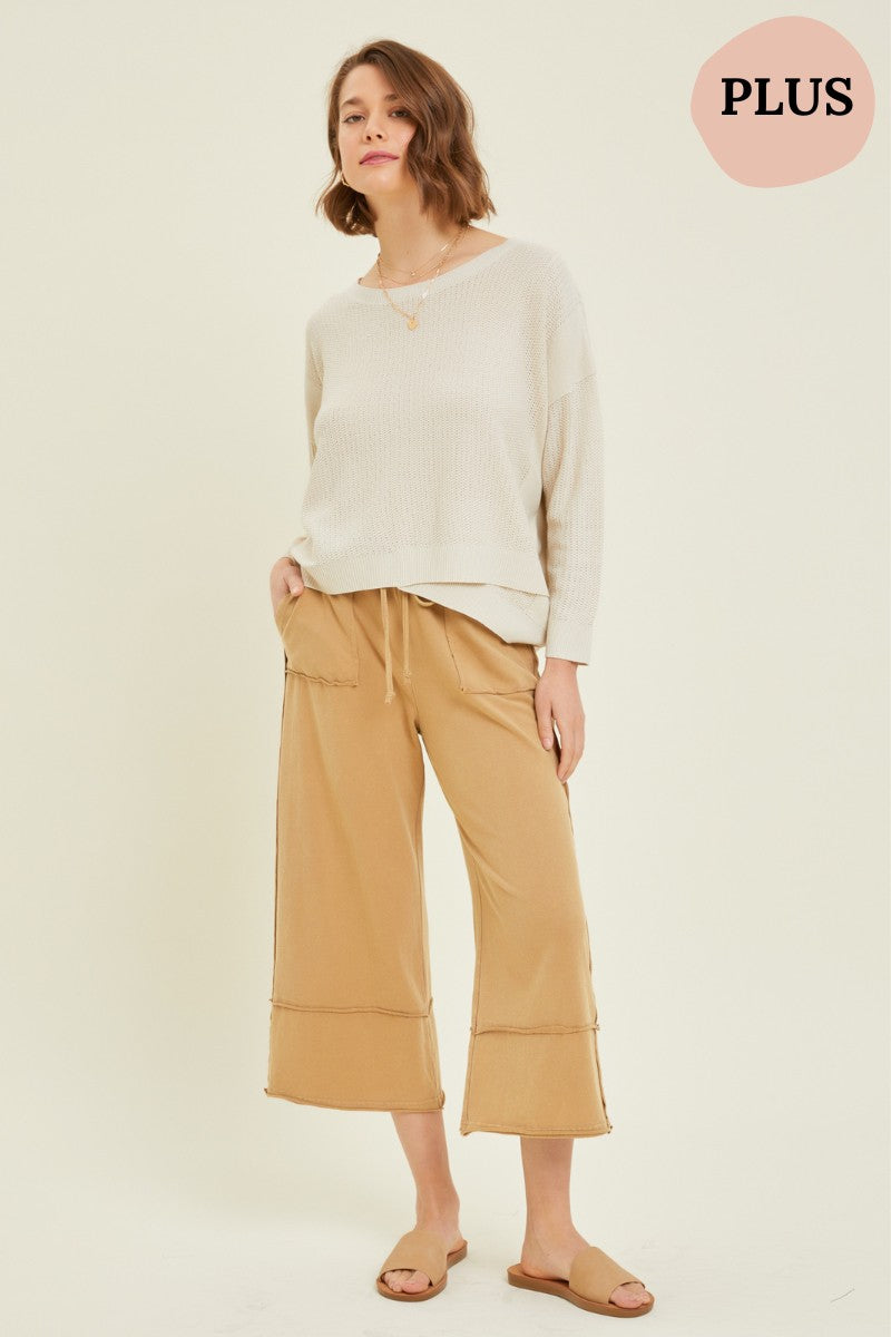Plus Size Soft Oversized Sweater- Multiple Colors