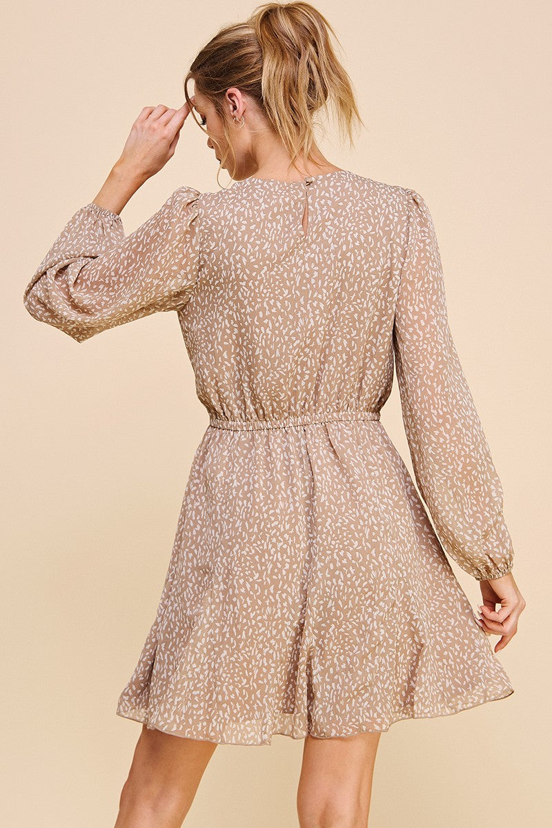 Elvy Chiffon Dress - Multiple Colors