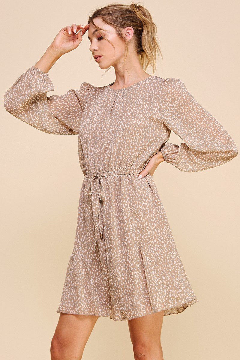 Elvy Chiffon Dress - Multiple Colors