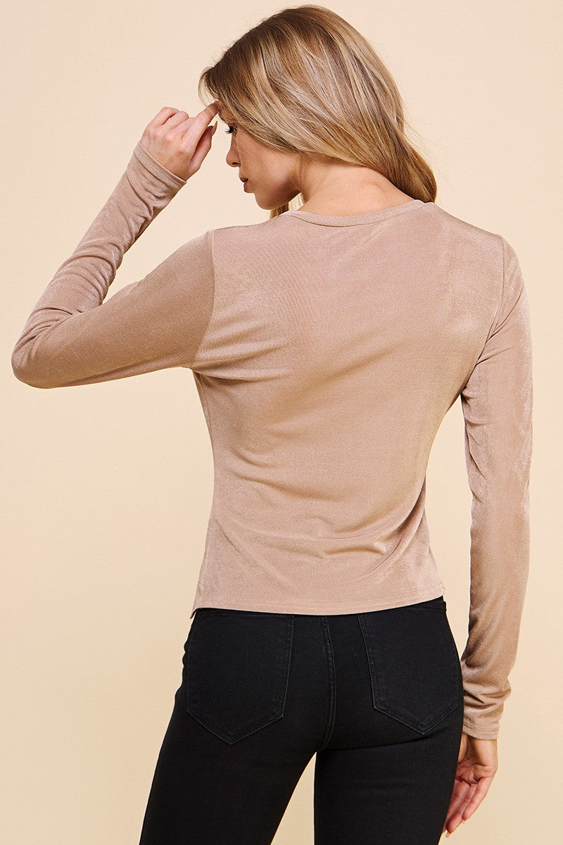 Slinky Asymmetrical Top - Multiple Colors