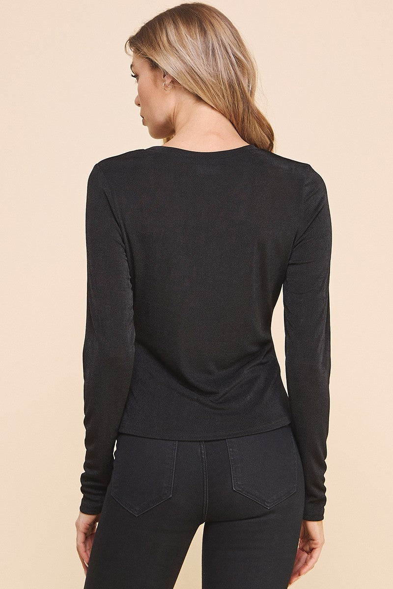 Slinky Asymmetrical Top - Multiple Colors