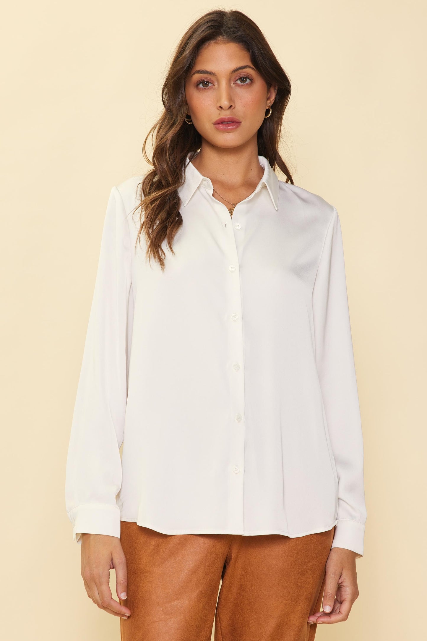 Recycled Fiber Classic Button Down