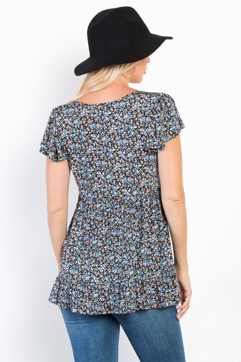Plus Size Floral Babydoll