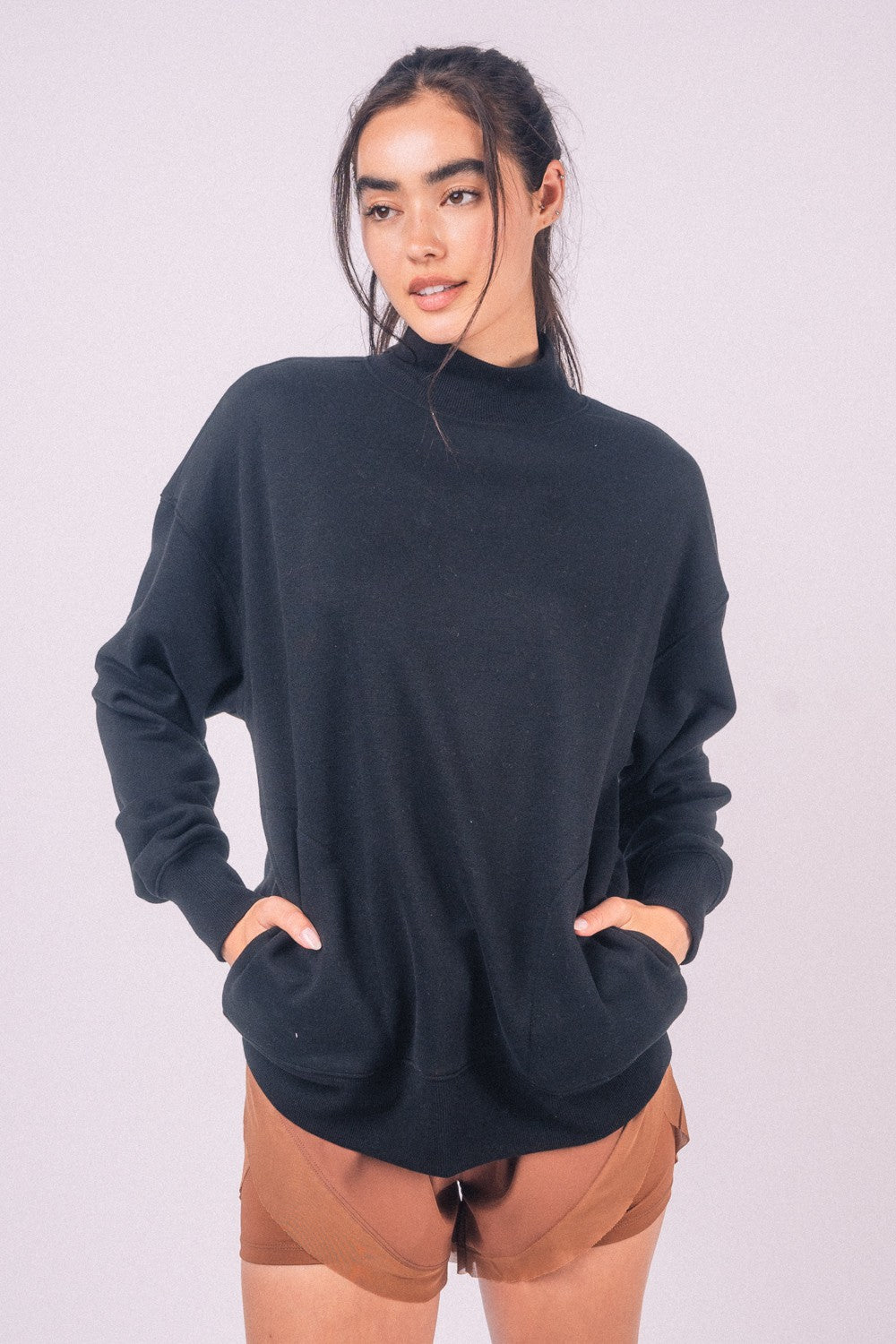 Rachel Oversized Mockneck