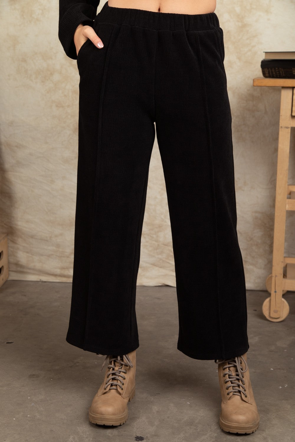 Plus Size Corduroy Pants - Multiple Colors