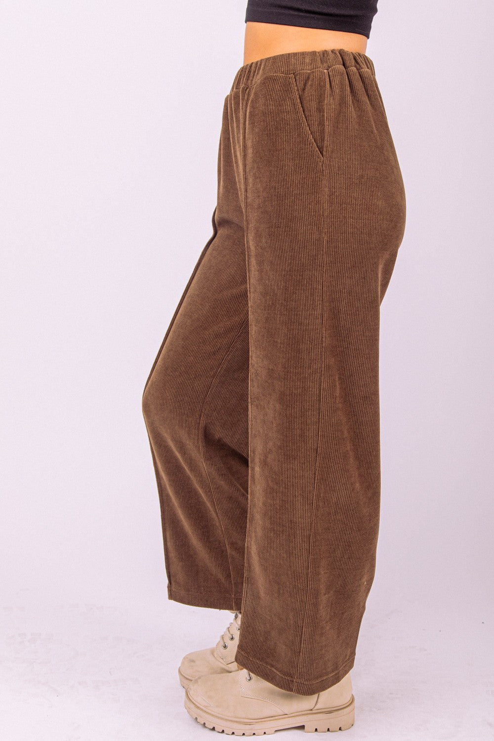 Plus Size Corduroy Pants - Multiple Colors