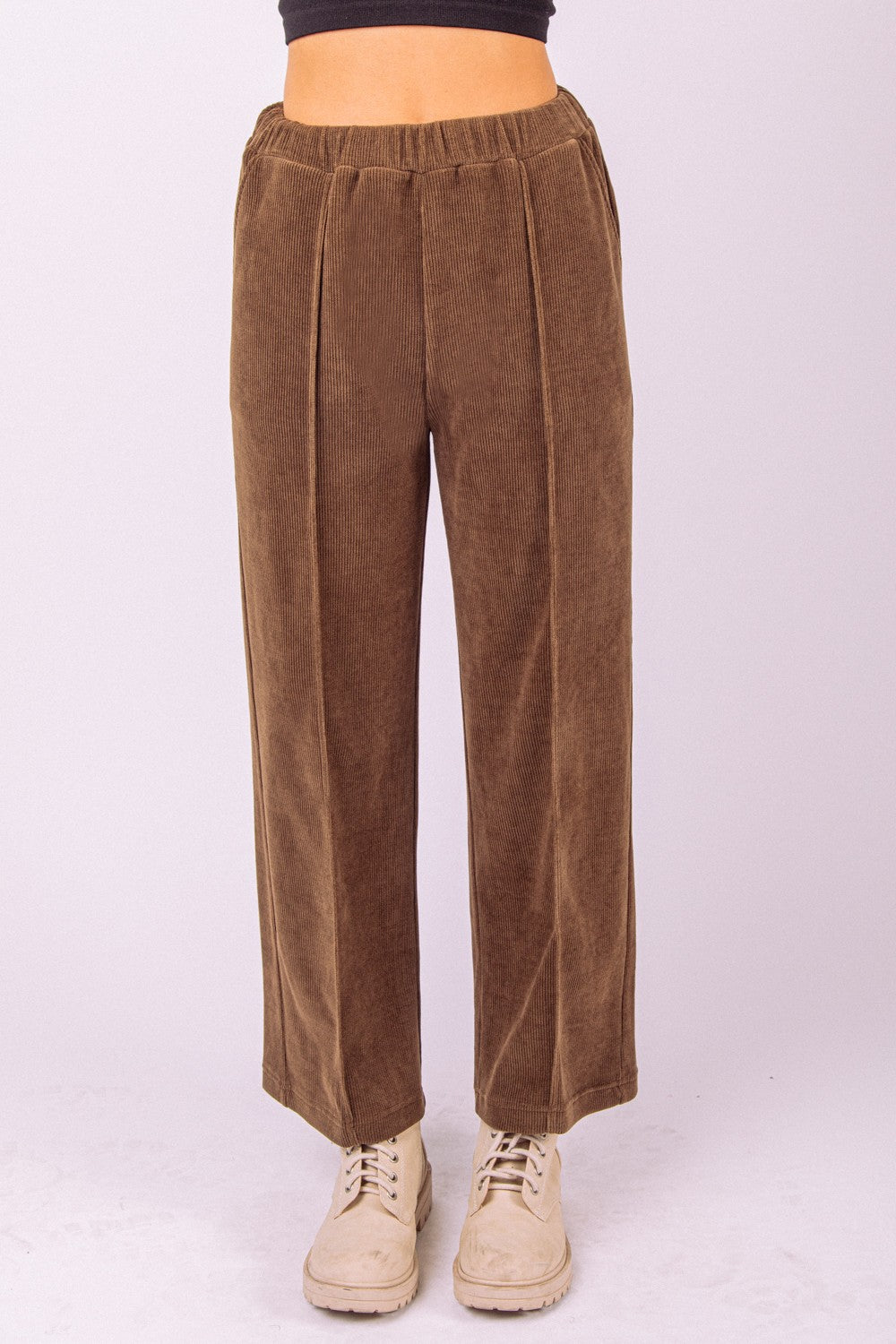 Plus Size Corduroy Pants - Multiple Colors