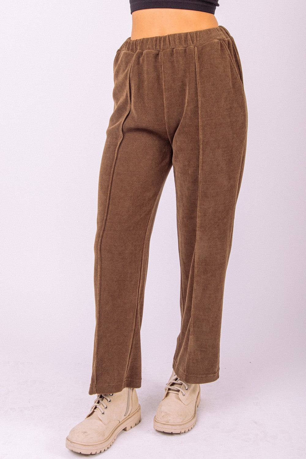 Plus Size Corduroy Pants - Multiple Colors