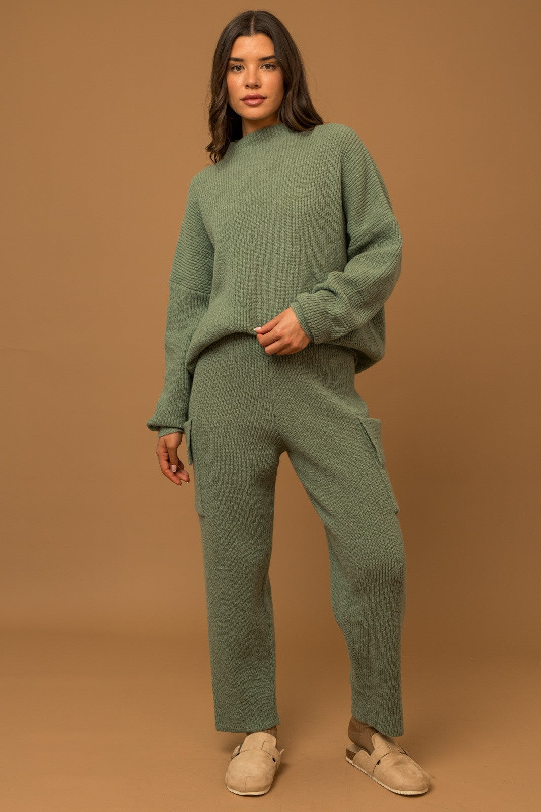 Sage Sweater Lounge Set