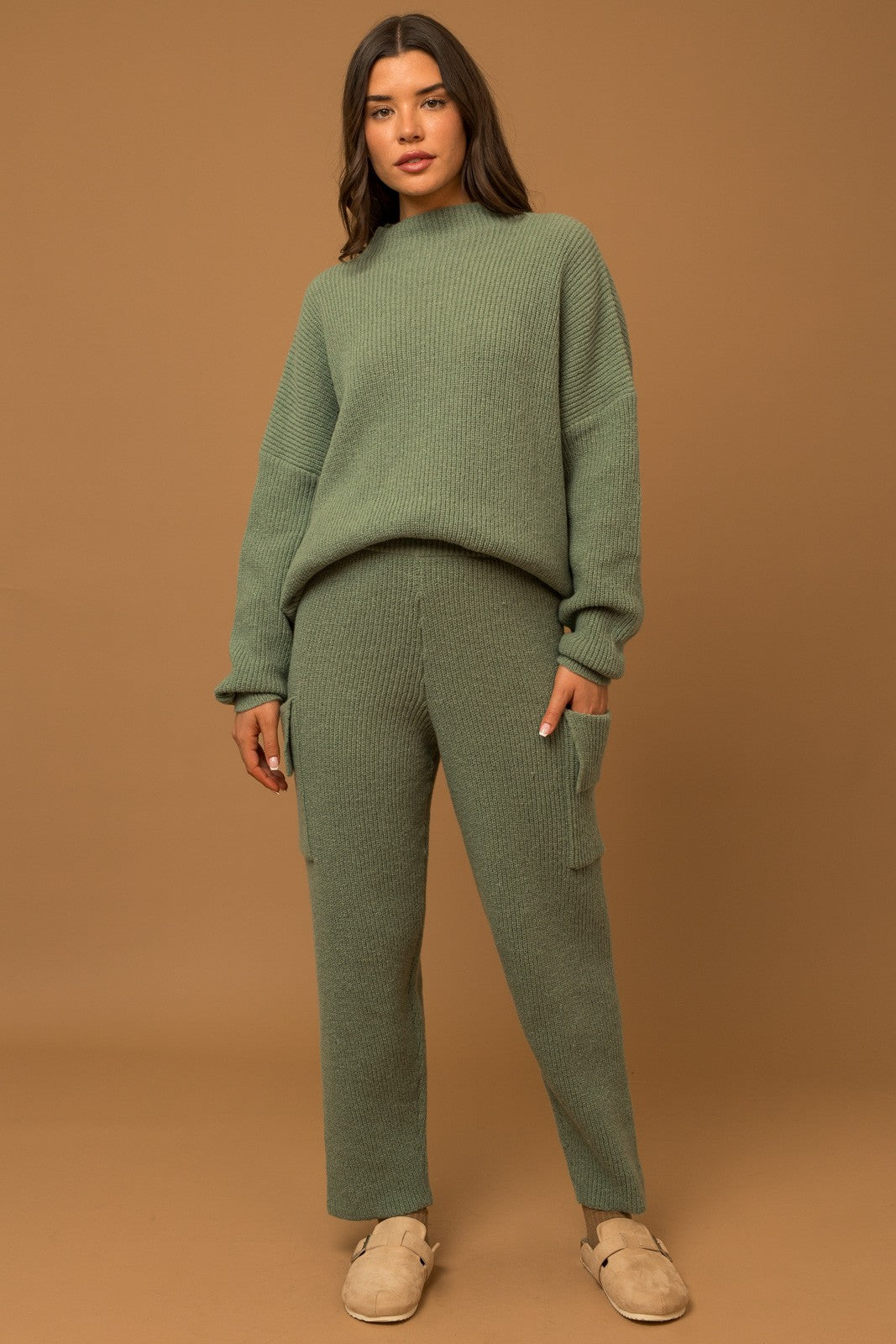 Sage Sweater Lounge Set