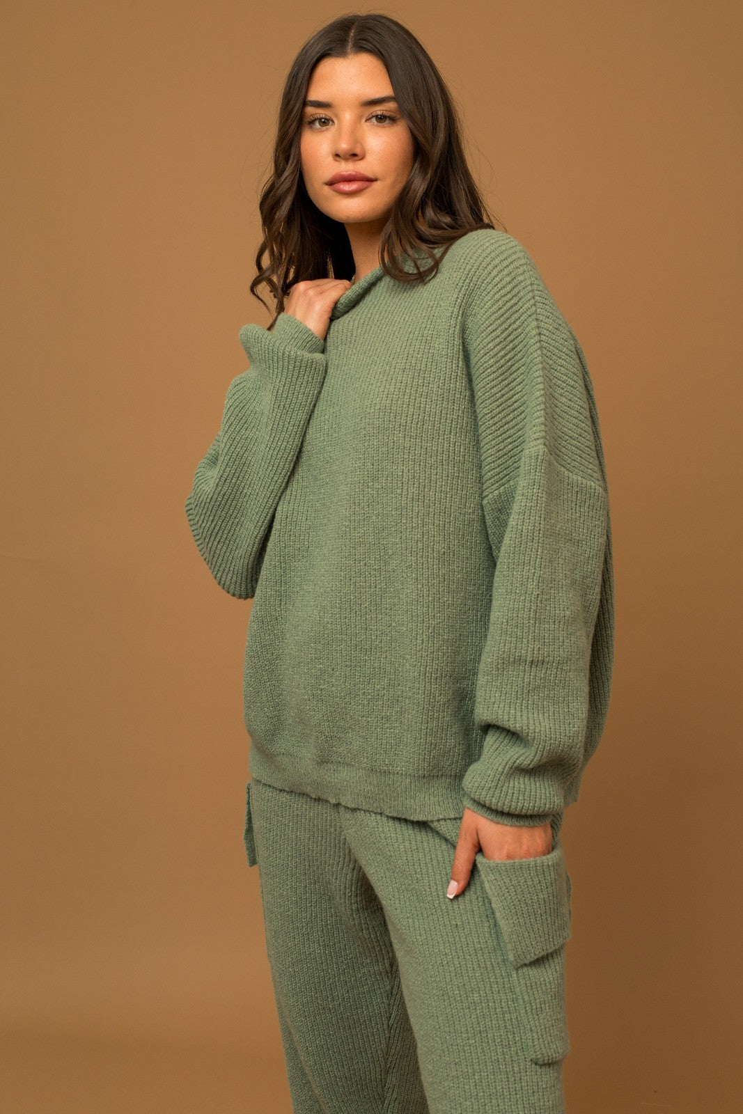 Sage Sweater Lounge Set