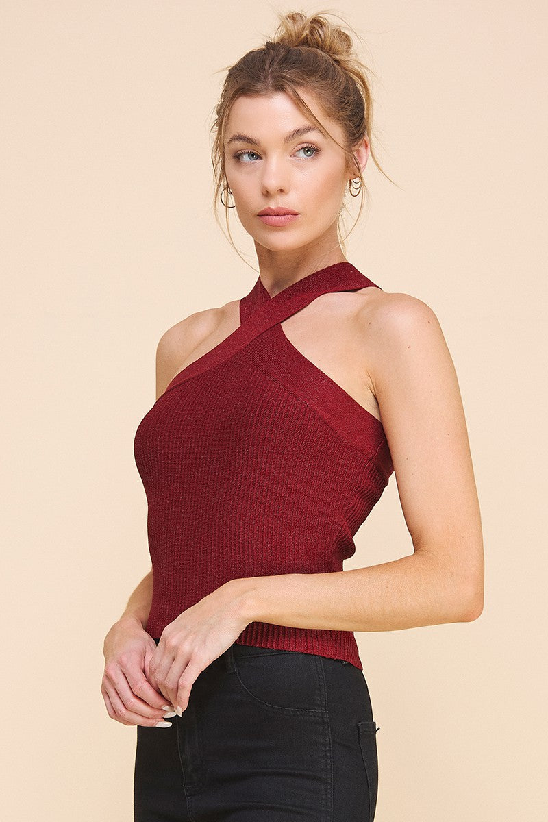 Bodycon Twist Halter - Multiple Colors
