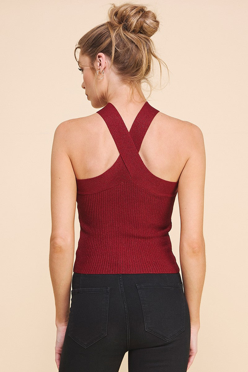 Bodycon Twist Halter - Multiple Colors