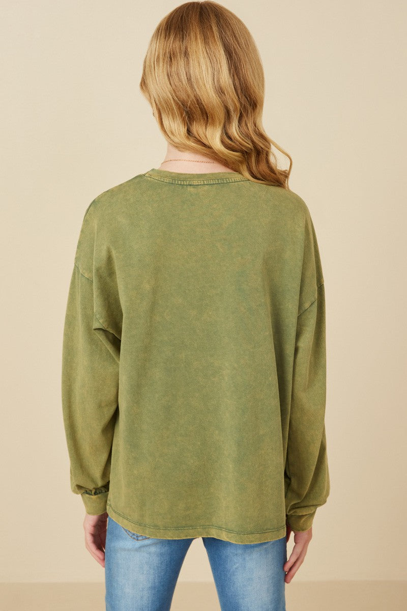 Girls Long Sleeve T-Shirt - Multiple Colors