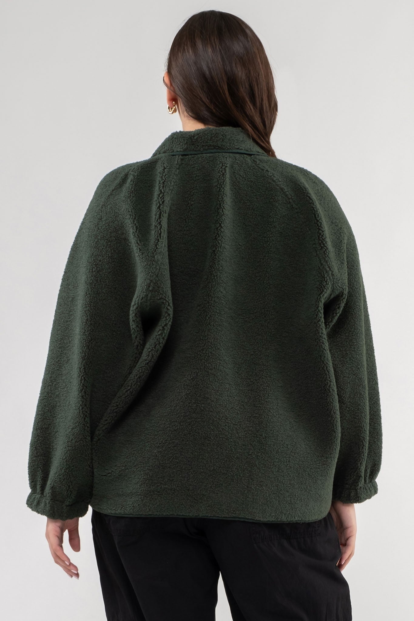 Evelyn Fleece Jacket Plus Size