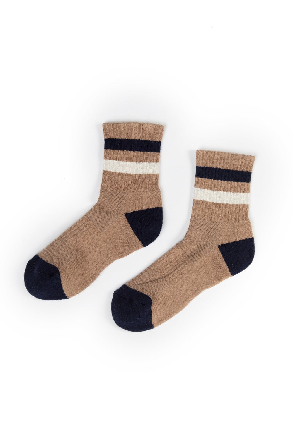 Color Block Crew Socks - Multiple Colors