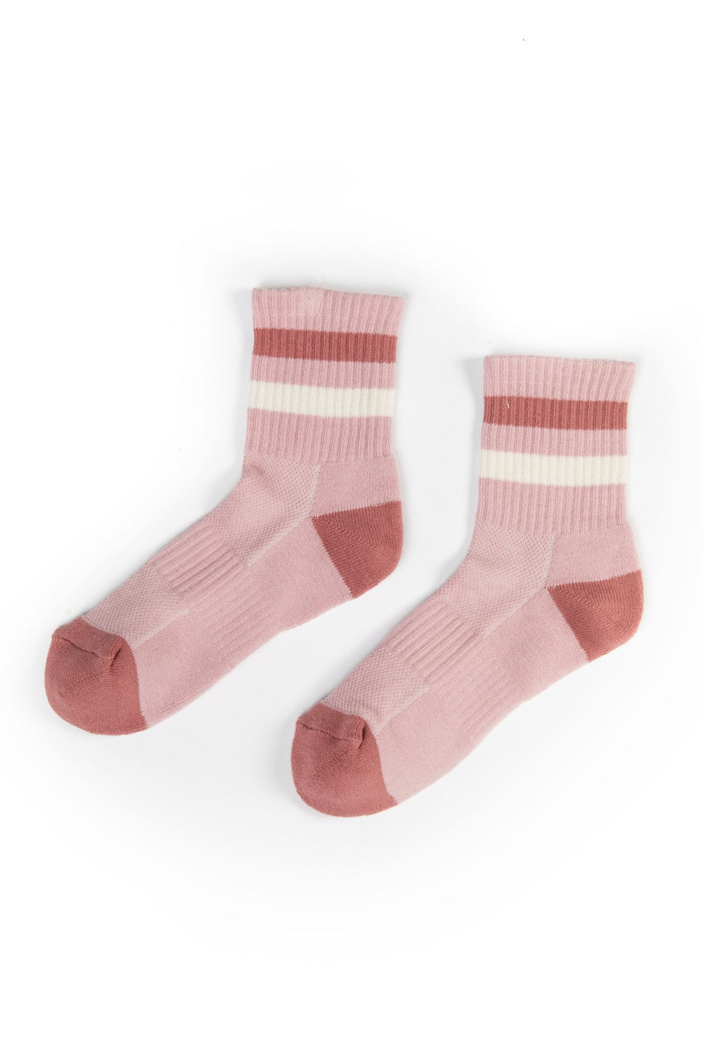 Color Block Crew Socks - Multiple Colors