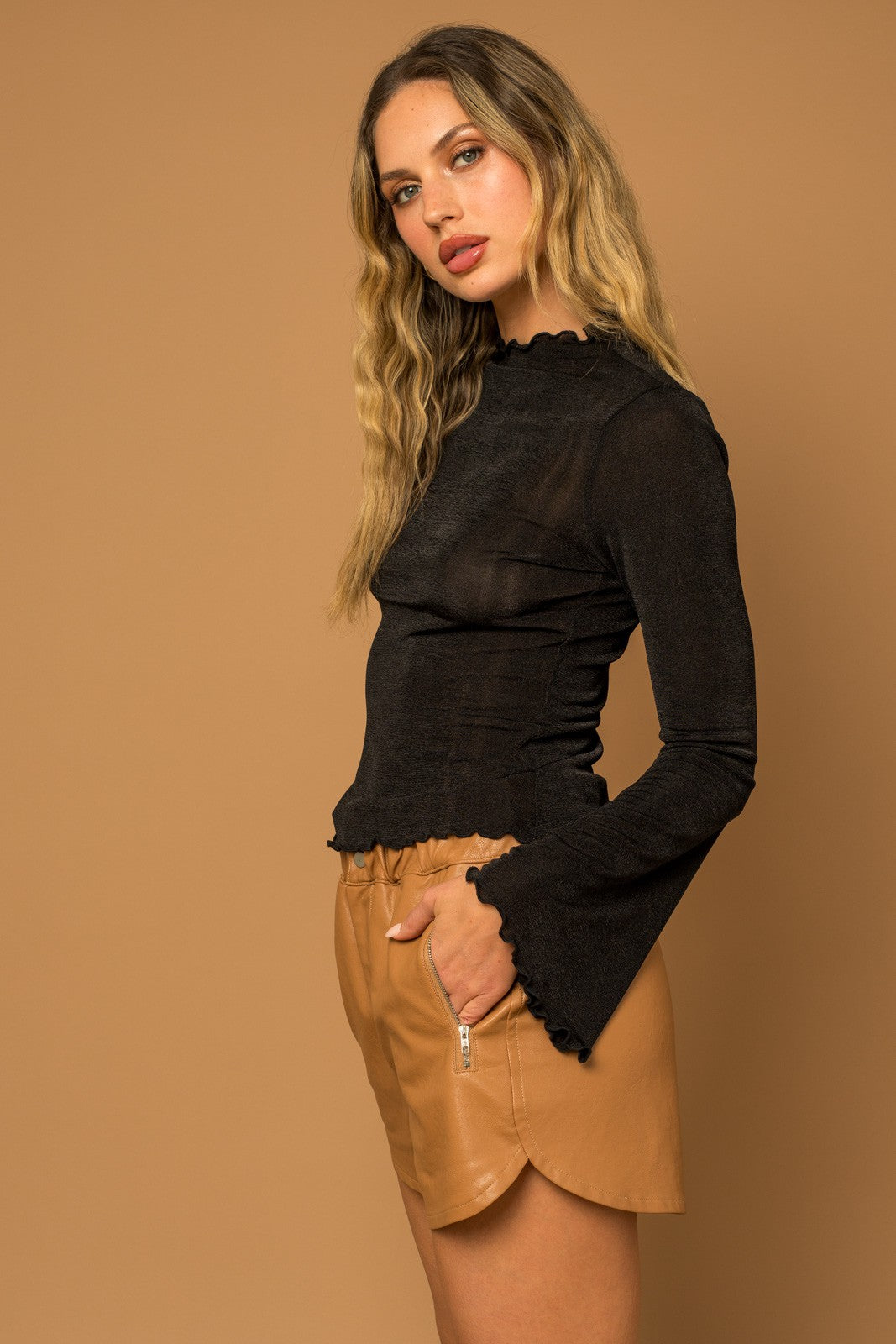 Bell Sleeve Top