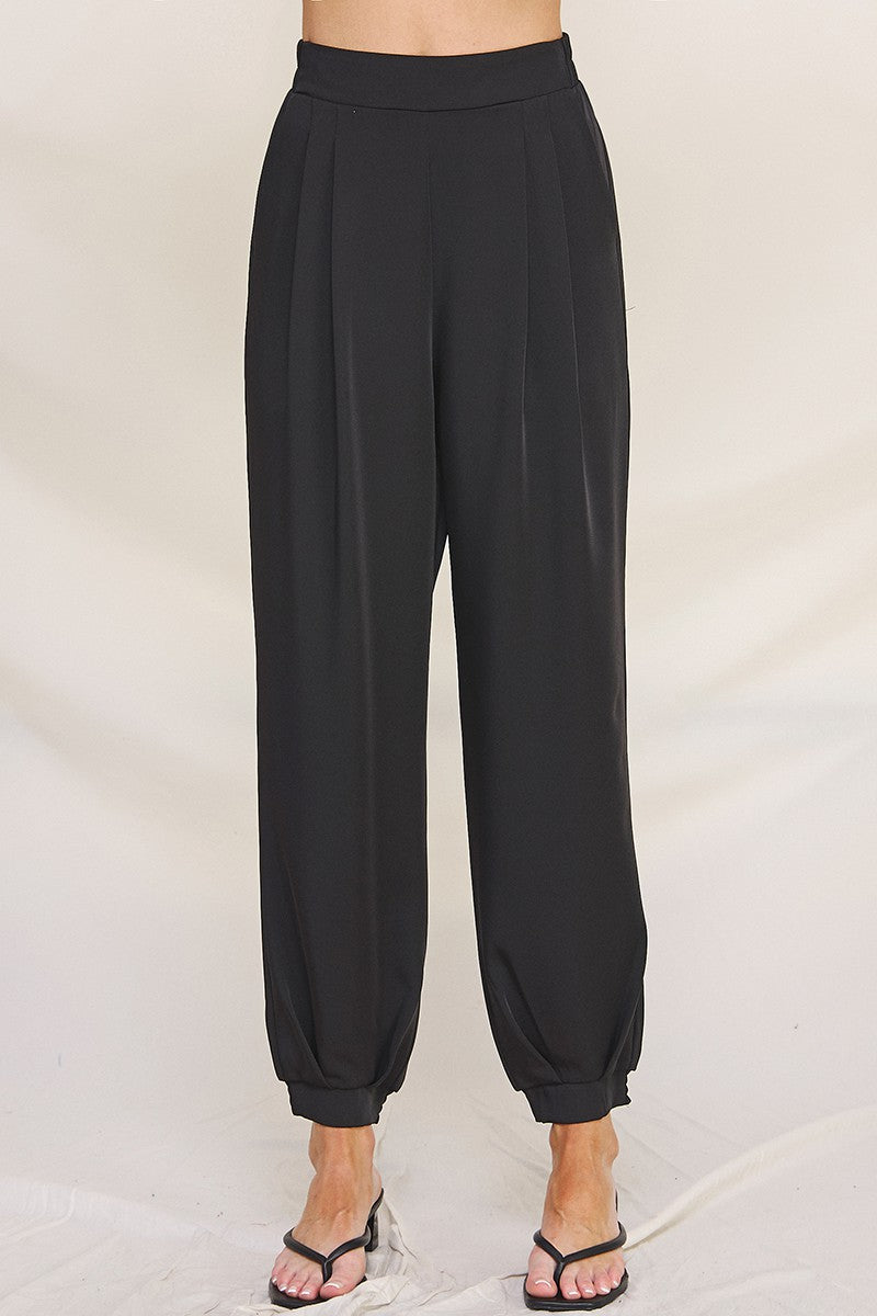 Pleated Jogger Pant