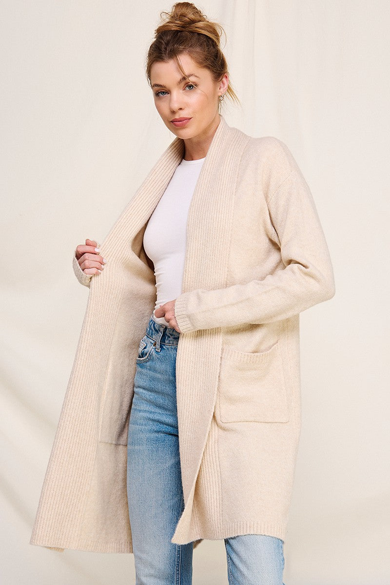 Open Shawl Cardigan - Multiple Colors