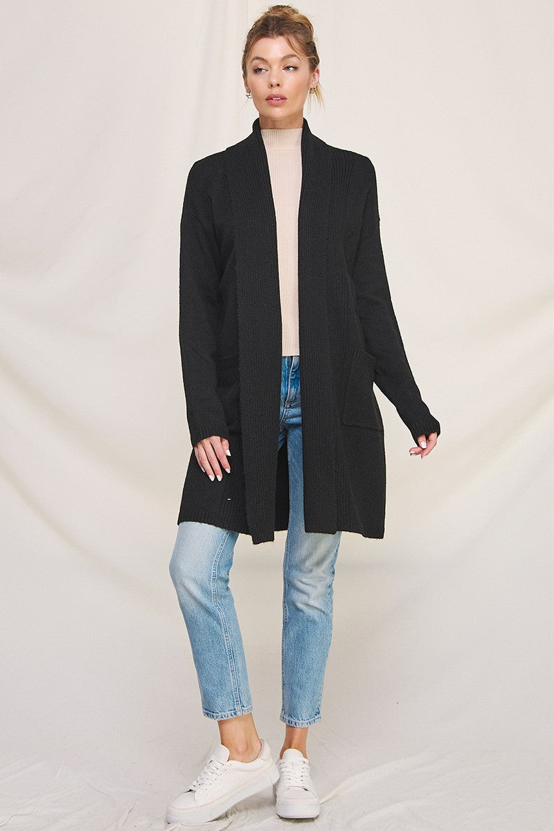 Open Shawl Cardigan - Multiple Colors