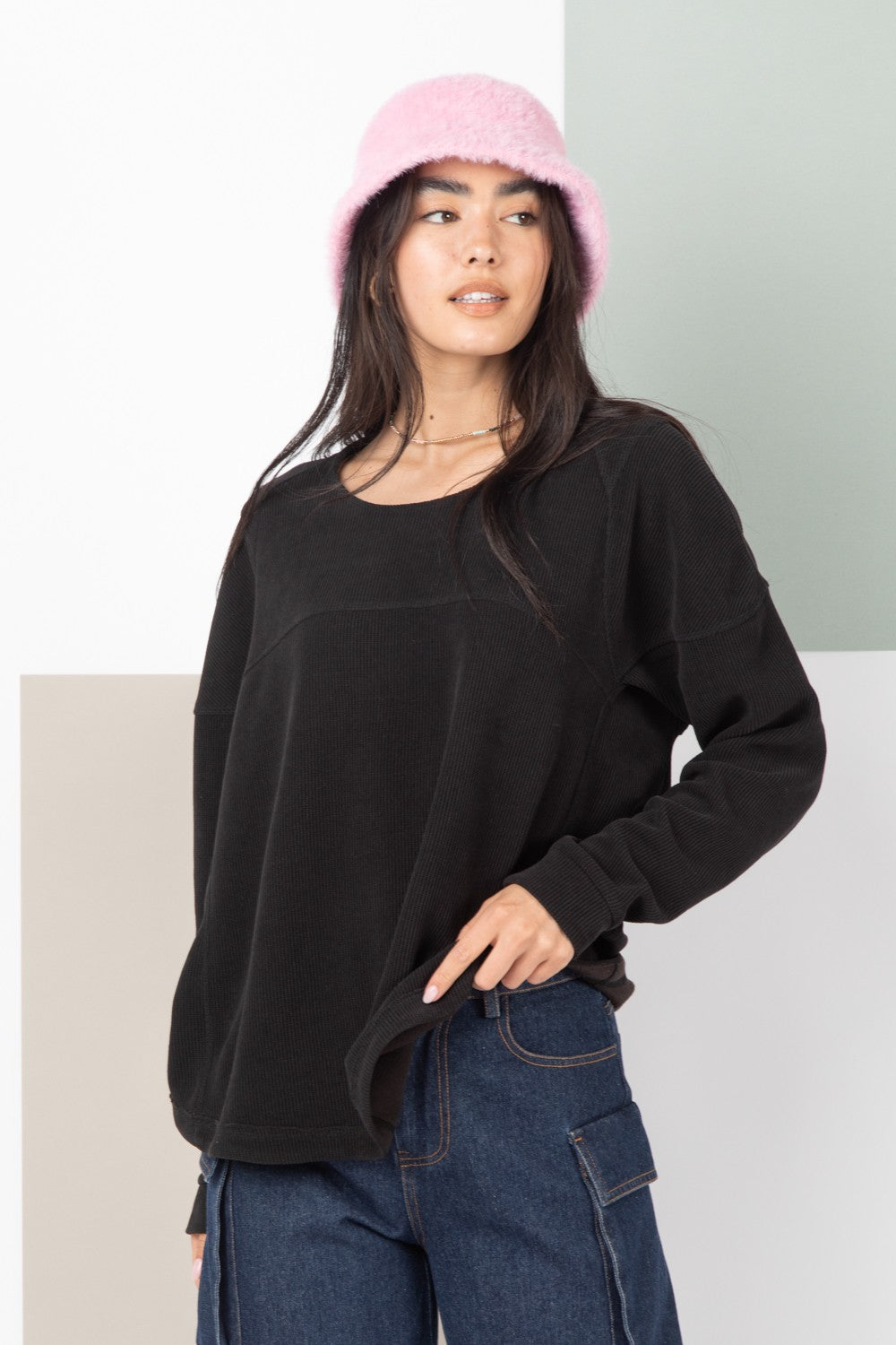 Plus Oversized Casual Top - Multiple Colors