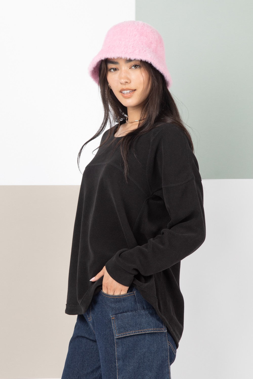 Plus Oversized Casual Top - Multiple Colors