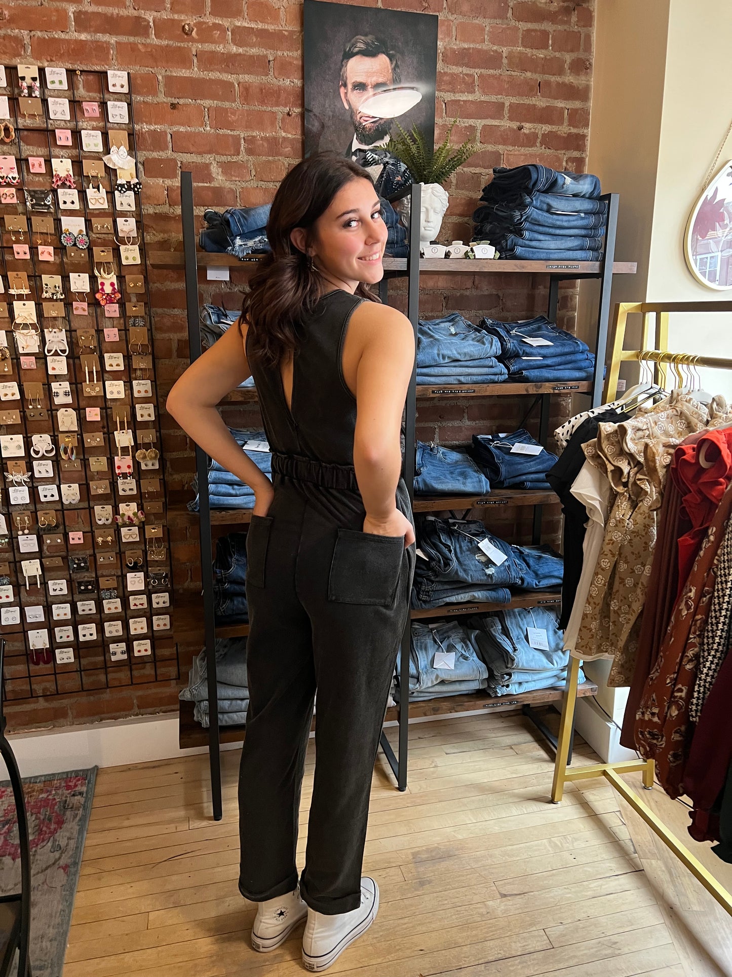 Mineral Wash Jumpsuit