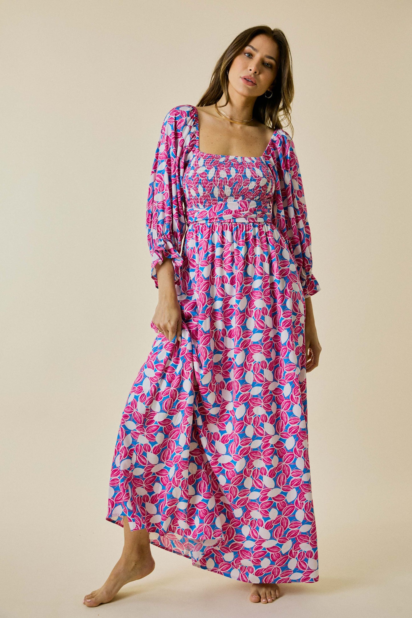 Elli Maxi Dress - 2 Styles in 1 - Multiple Colors
