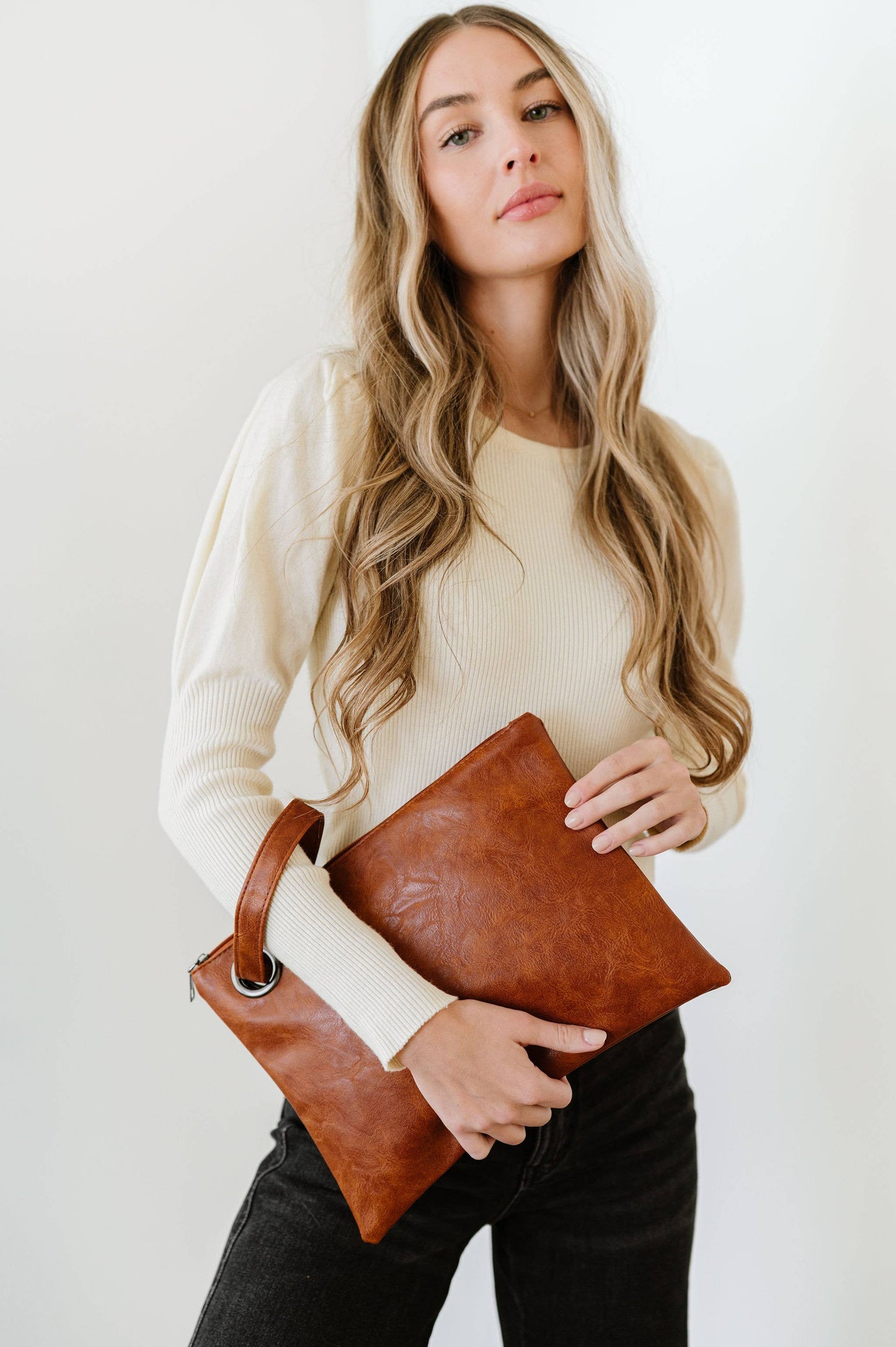 Andrea Oversized Travel Clutch