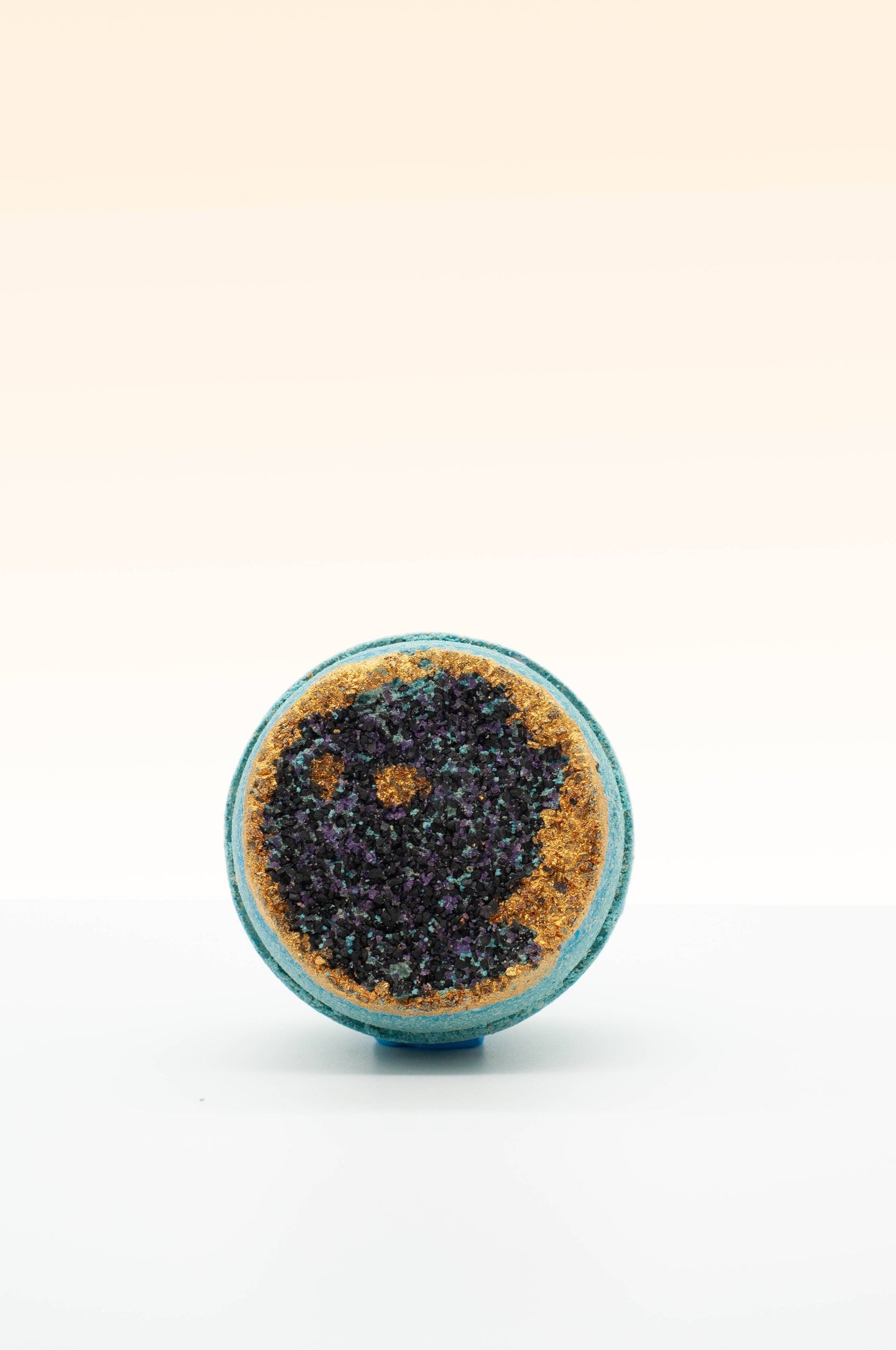 🎄Crystal Geode Bath Bomb - Obsidian, Gold + Black